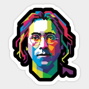 John Lennon WPAP Sticker